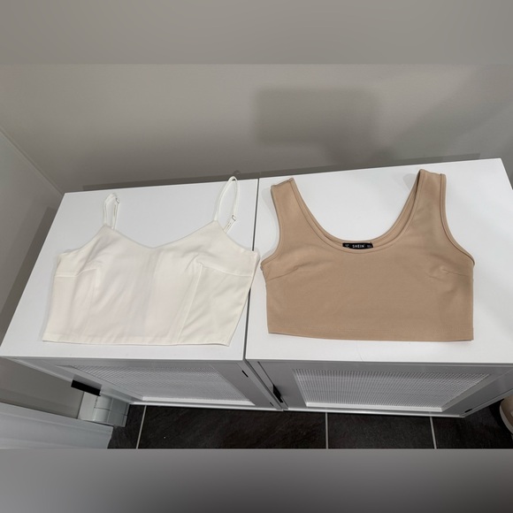 Crop top tanks - Set of 2 - Picture 4 of 16